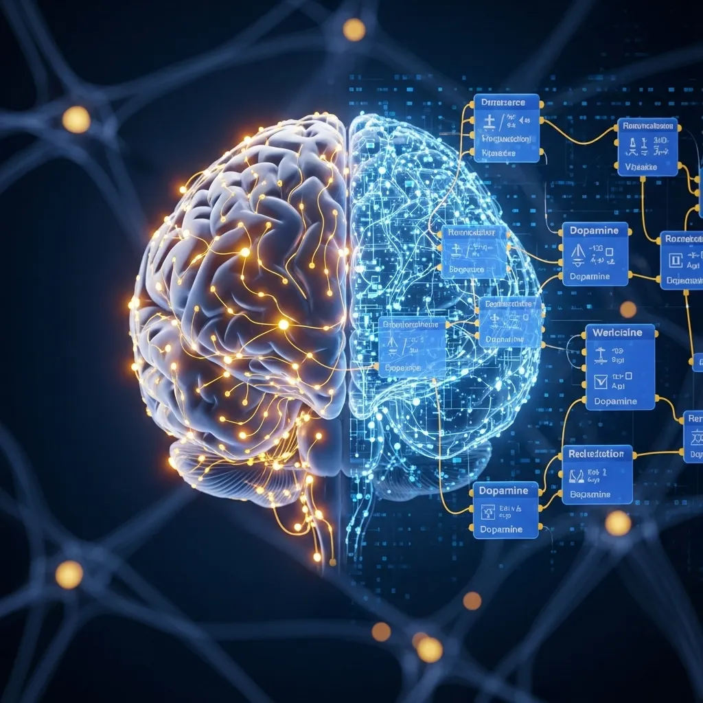 Dopamine is a Teaching Signal: The Biology of Reinforcement Learning