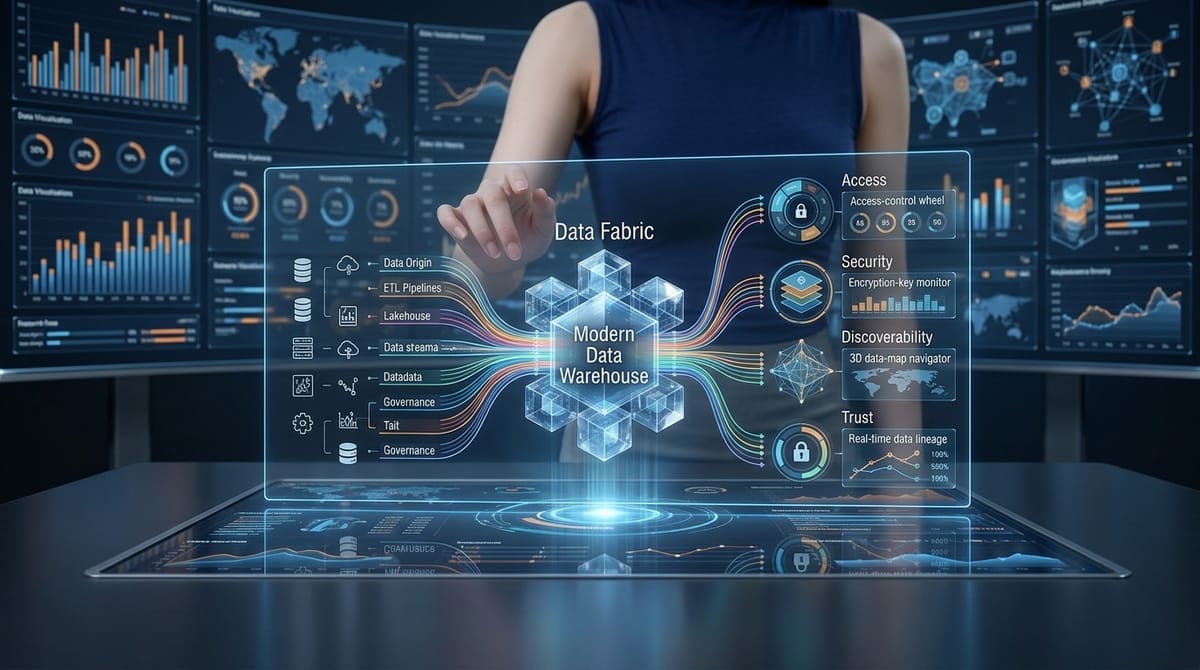 Data Fabric Is Not Magic: What It Adds to a Modern Data Warehouse