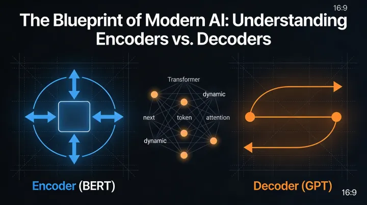 The Blueprint of Modern AI: Understanding Encoders vs. Decoders
