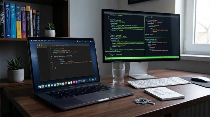 SearXNG as your private search API: from a Docker container to a Python script that answers its own questions